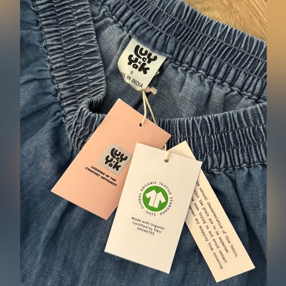 Lucy & Yak Denim Midi Skirt - Picture 3 of 5